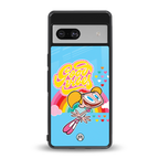 deedee good vibes back phone cover | glass case for Google Pixel 7