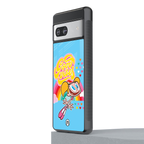 deedee good vibes back phone cover | glass case for Google Pixel 7