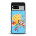 deedee good vibes back phone cover | glass case for Google Pixel 8