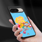 deedee good vibes back phone cover | glass case for google pixel 9