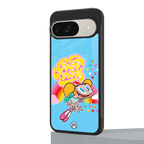 deedee good vibes back phone cover | glass case for google pixel 9