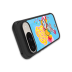 deedee good vibes back phone cover | glass case for google pixel 9