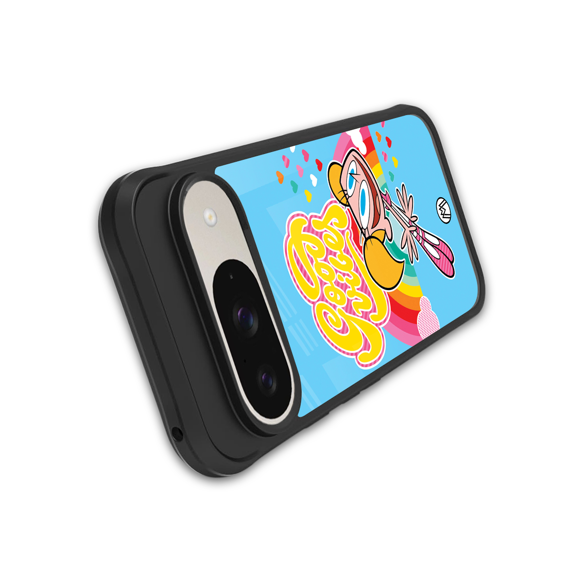 deedee good vibes back phone cover | glass case for google pixel 9