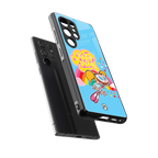 deedee good vibes back phone cover | glass case for samsung galaxy s25 ultra