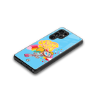 deedee good vibes back phone cover | glass case for samsung galaxy s25 ultra