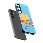 deedee good vibes back phone cover | glass case for samsung galaxy s23