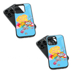 Trendy Glass Back Mobile Case for iPhone, Samsung, Redmi, OnePlus, Google Pixel, Motorola