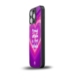 delulu is the solulu back phone cover | glass case for iphone 13 pro