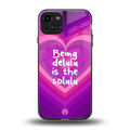 delulu is the solulu back phone cover | glass case for iphone 14