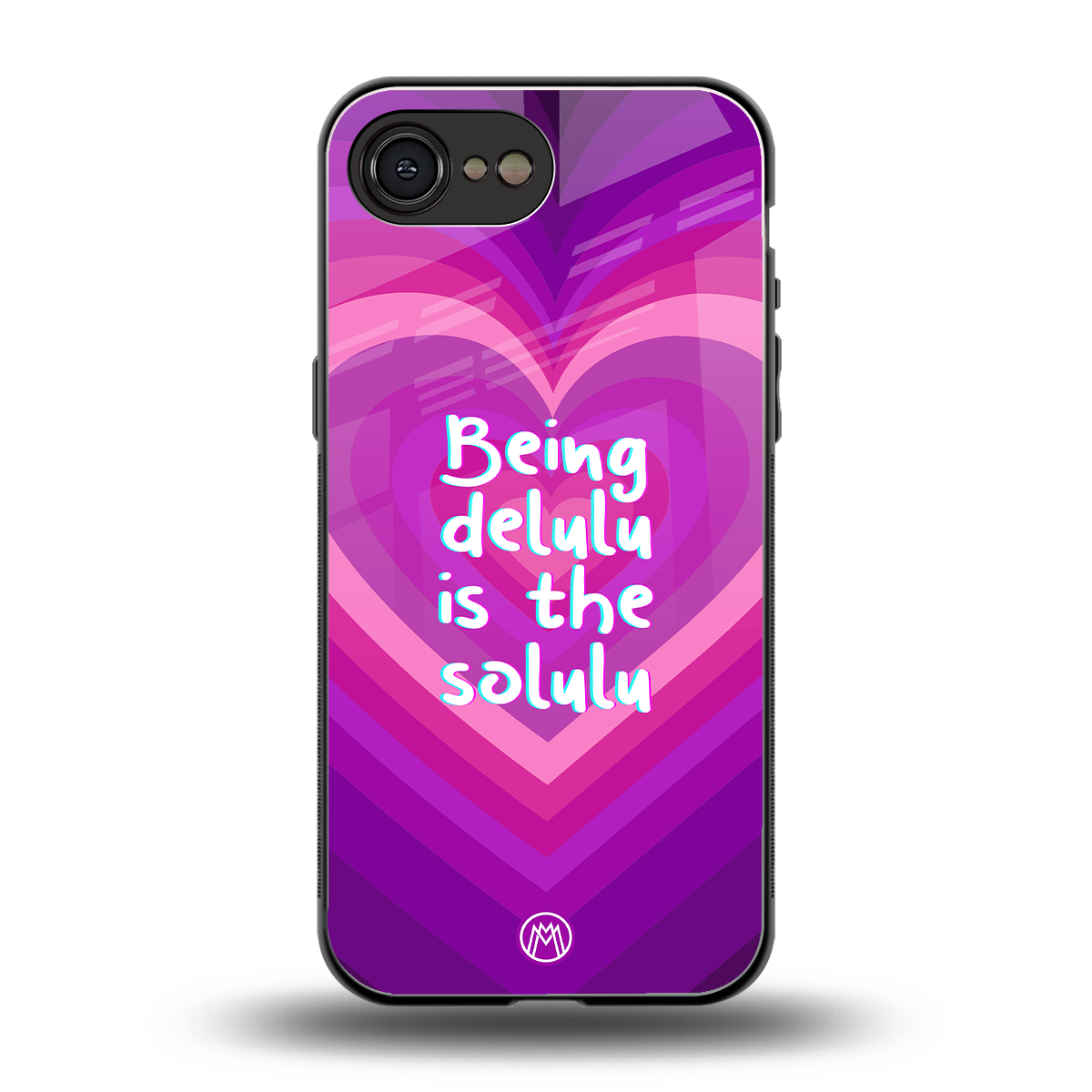 delulu is the solulu back phone cover | glass case for iphone 16e
