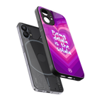 delulu is the solulu back phone cover | glass case for nothing phone 1
