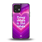 delulu is the solulu back phone cover | glass case for nothing phone 2