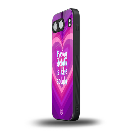 delulu is the solulu back phone cover | glass case for oneplus nord 4