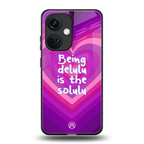 delulu is the solulu back phone cover | glass case for oneplus nord ce 3