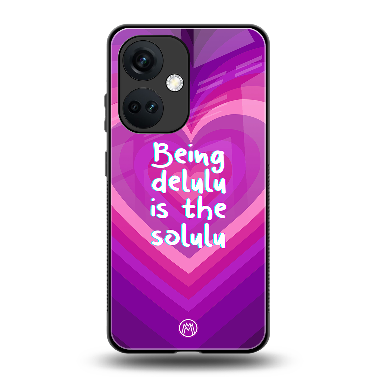 delulu is the solulu back phone cover | glass case for oneplus nord ce 3