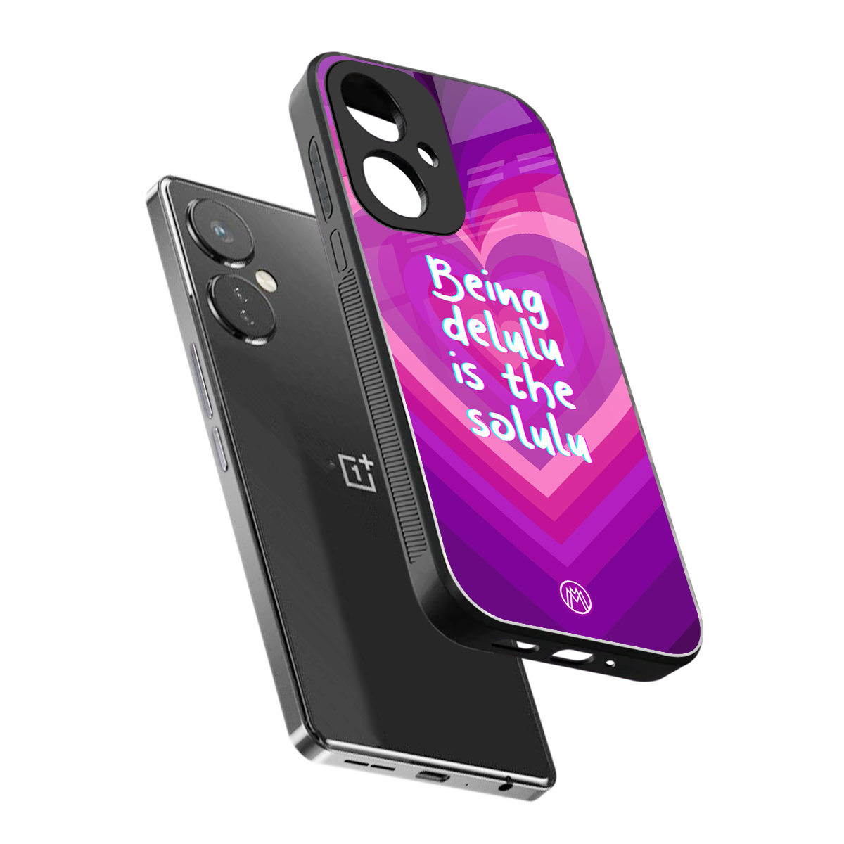 delulu is the solulu back phone cover | glass case for oneplus nord ce 3