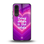 delulu is the solulu back phone cover | glass case for oneplus nord ce 4 lite