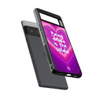 delulu is the solulu back phone cover | glass case for google pixel 6 pro