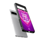 delulu is the solulu back phone cover | glass case for google pixel 8 pro