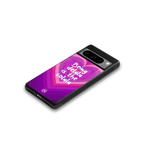 delulu is the solulu back phone cover | glass case for google pixel 8 pro