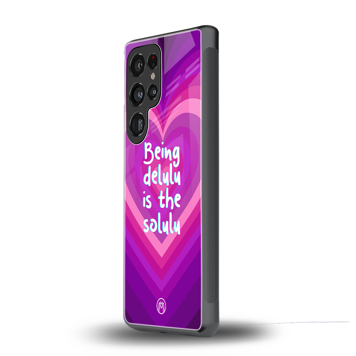 delulu is the solulu back phone cover | glass case for samsung galaxy s25 ultra