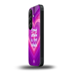 delulu is the solulu back phone cover | glass case for samsung galaxy s24