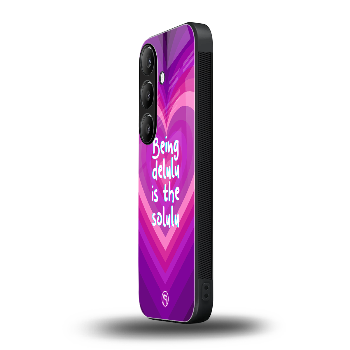 delulu is the solulu back phone cover | glass case for samsung galaxy s23 plus