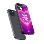 delulu is the solulu back phone cover | glass case for iphone 14