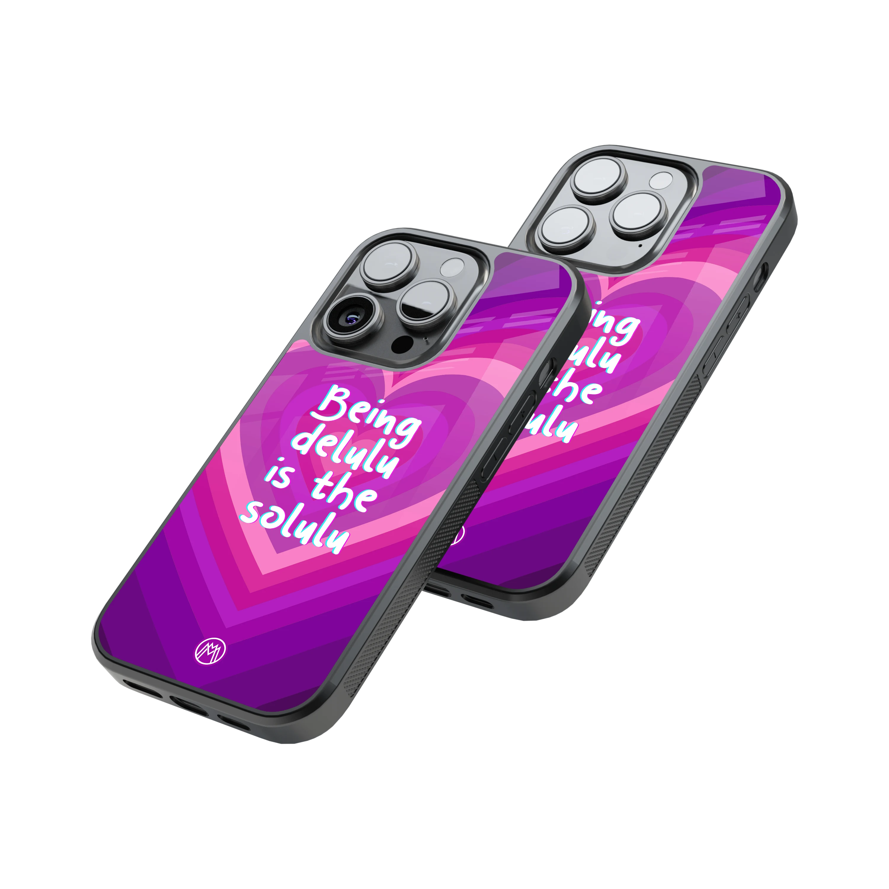 Protective Glass Back Phone Case Compatible with iPhone, Samsung, OnePlus, Pixel & More