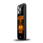 demi god back phone cover | glass case for iphone 13 pro