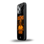 demi god back phone cover | glass case for iphone 14 pro max