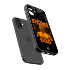 demi god back phone cover | glass case for iphone 16 plus