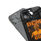 demi god back phone cover | glass case for iphone 14 pro max