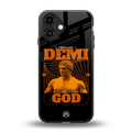 demi god back phone cover | glass case for iphone 16