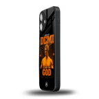 demi god back phone cover | glass case for iphone 16