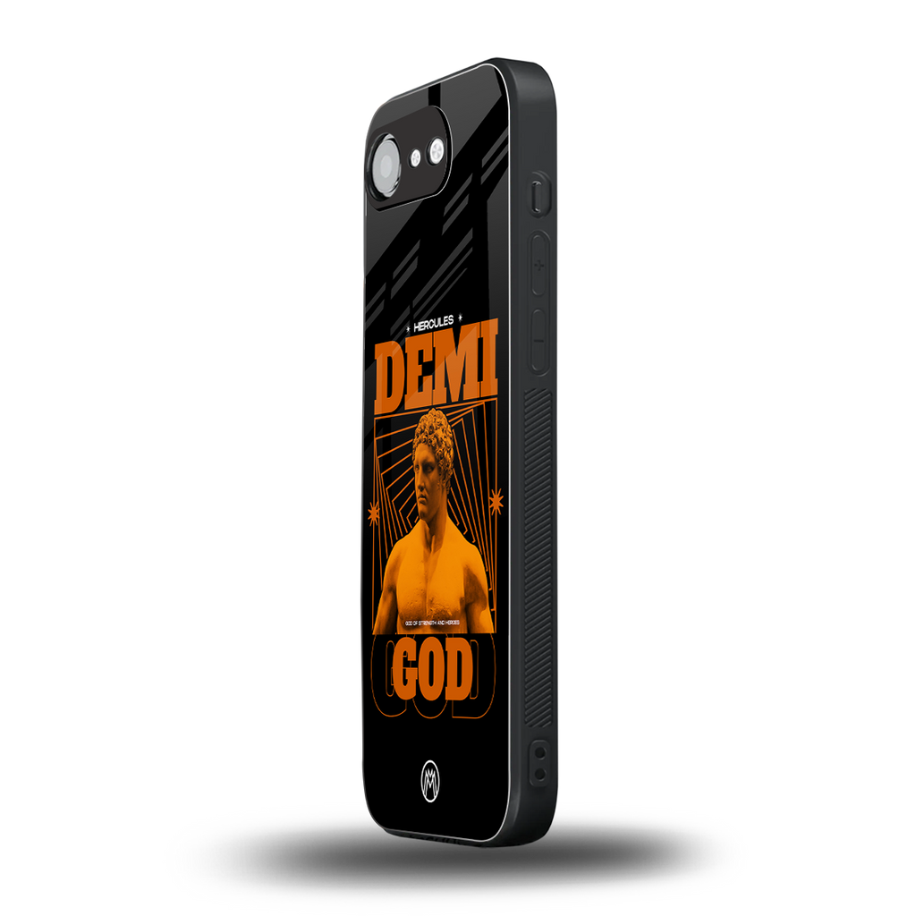 demi god back phone cover | glass case for iphone 16e