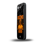 demi god back phone cover | glass case for iphone 16e