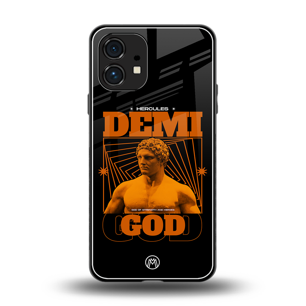 demi god back phone cover | glass case for nothing phone 1