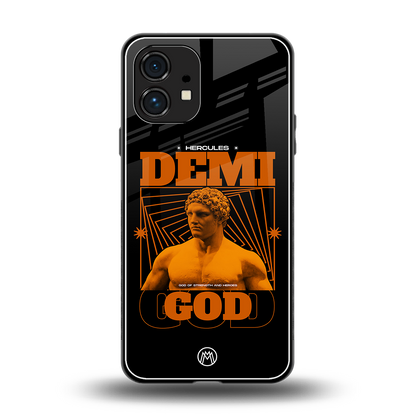 demi god back phone cover | glass case for nothing phone 1