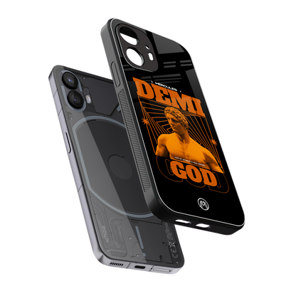 demi god back phone cover | glass case for nothing phone 2