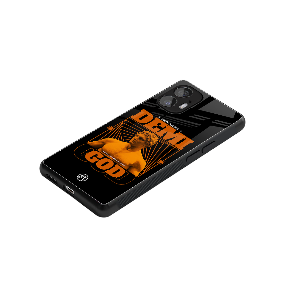 demi god back phone cover | glass case for nothing phone 2