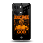 demi god back phone cover | glass case for oneplus nord 3