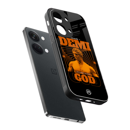 demi god back phone cover | glass case for oneplus nord 3