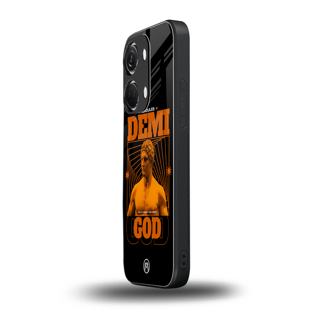 demi god back phone cover | glass case for oneplus nord 3