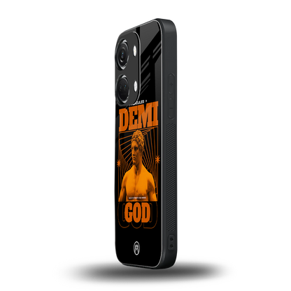 demi god back phone cover | glass case for oneplus nord 3