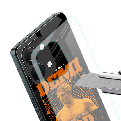 demi god back phone cover | glass case for oneplus nord 3
