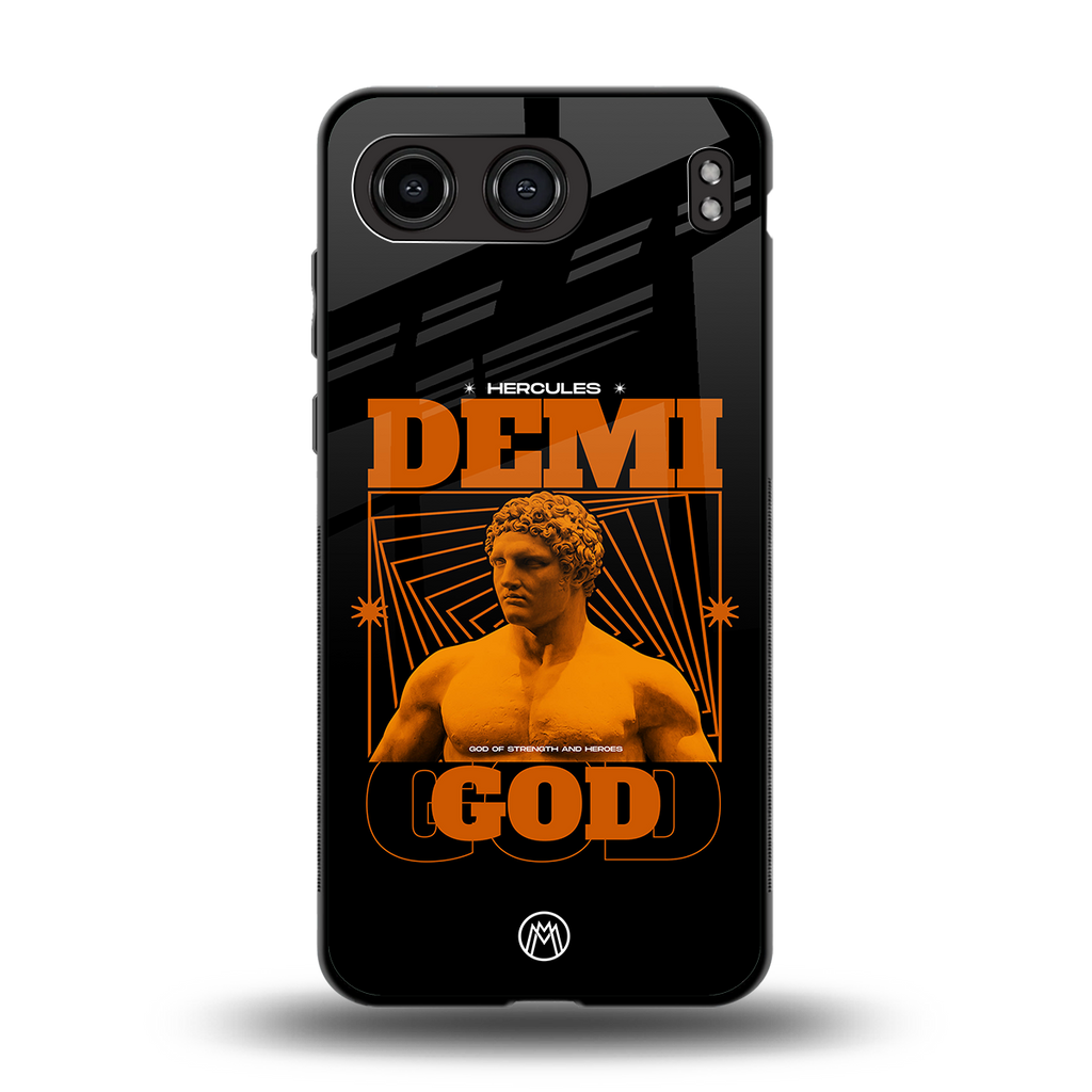 demi god back phone cover | glass case for oneplus nord 4