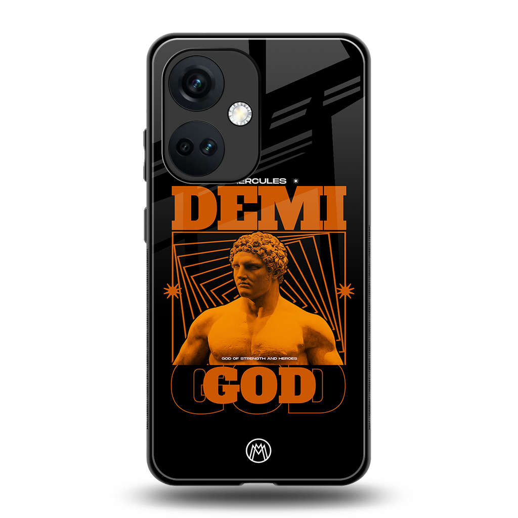 demi god back phone cover | glass case for oneplus nord ce 3