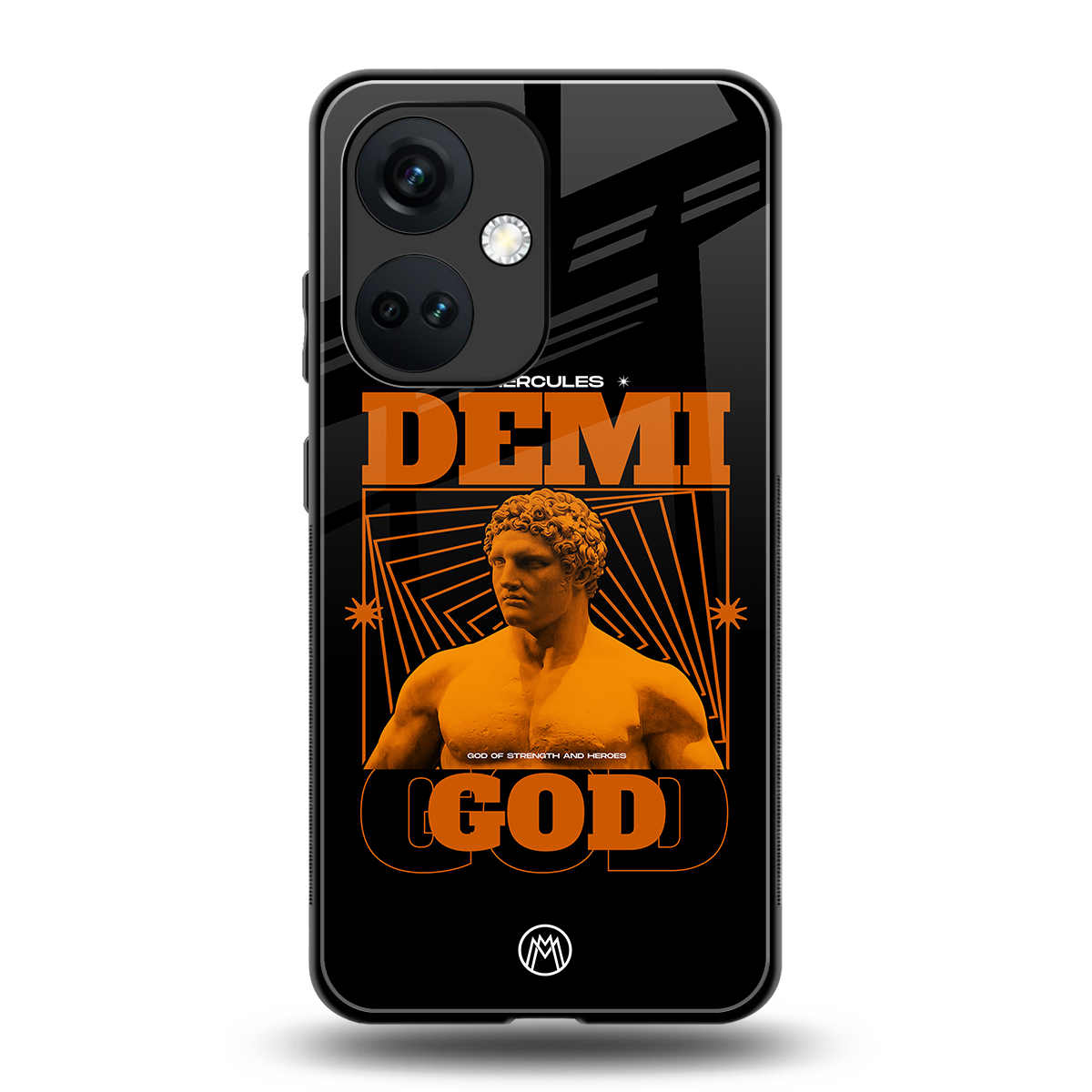 demi god back phone cover | glass case for oneplus nord ce 3