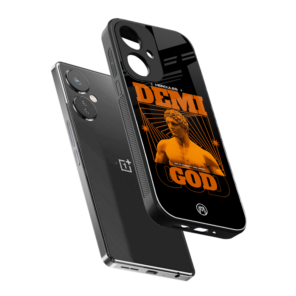 demi god back phone cover | glass case for oneplus nord ce 3